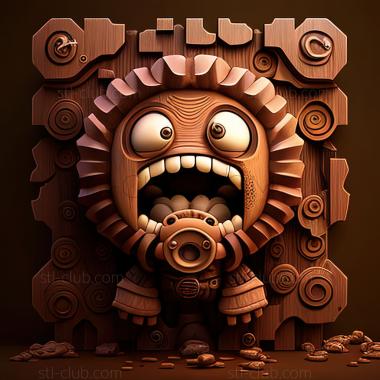 3D модель St Gears POP игра (STL)